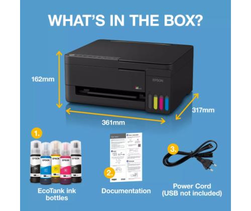 Epson EcoTank L3352 Printer inkjet Colour MFP A4 33 ppm USB Wi-Fi