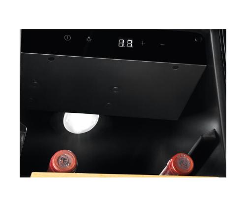 Electrolux 500 Series, 20 pudelit, kõrgus 82 cm, must - Integreeritav veinikülmik