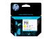 HP 3x 711 ink Yellow DJ T120 520