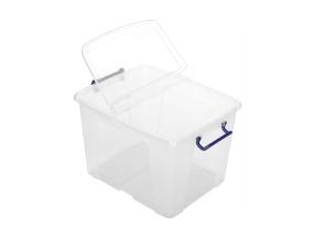 Plastkast kaanega FELLOWES 40L (32x39.5x50cm)