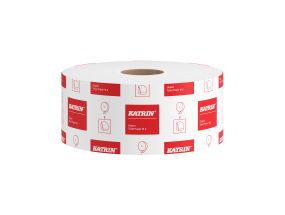 Toilet paper 2-layer KATRIN Gigant M2 340m snow white (106252)