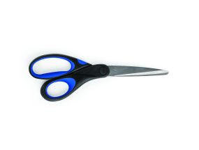 Scissors 21cm with rubber inserts