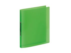 Rõngaskaaned VIQUEL A4 25mm 2r plast läbipaistev roheline