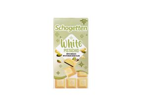SCHOGETTEN Valge šokolaad pistaatsia kreemi täidisega 100g