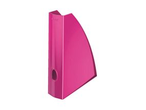Document box/vertical drawer A4 LEITZ Plus WOW pink