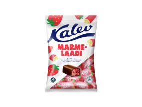 Marmelaadikomm KALEV maasika-rabarberimaitseline, 175g