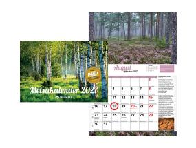 Seinakalender Metsakalender 297x420mm, klamberköide 00323