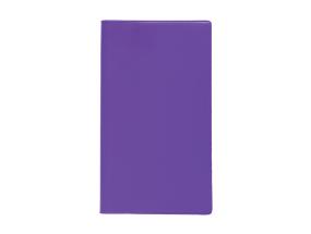 Taskumärkmik EURO, spiraalköide, plastkaaned (LILLA) 00258/40005
