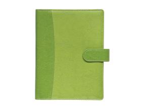 Raamatkalender Boss A5 Nädal horisontaal, spiraalköide, LUX kaaned (OLIIVROHELINE) 00042/40105