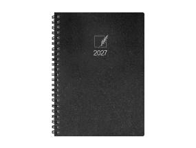 Raamatkalender Nature A5, Eko kaaned (MUST) 40235