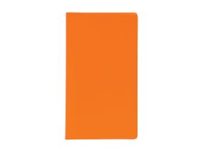 Pocket notebook EURO, spiral binding, plastic cover (ORANGE) 00258/40441