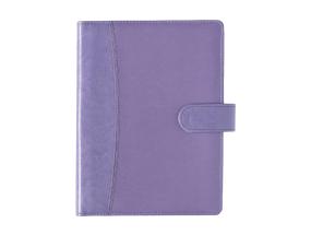 Raamatkalender Boss A5 PÄEV, spiraalköide, LUX kaaned, (LILLA) 00041/40806