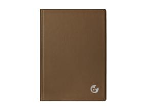Raamatkalender Boss A5 PÄEV, spiraalköide, plastkaaned (PRUUN) 00038/41088