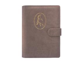 Raamatkalender Boss A5 Nädal vertikaal, spiraalköide, FASHION kaaned (CHARME PRUUN) 00072/41156