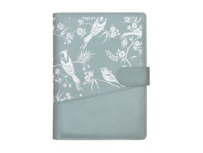 Book calendar BOSS A5 Week, horizontal, spiral binding, FASHION covers (BLUE GRAY) 00071/41754