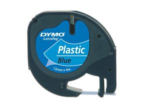 Kleepkirjalint DYMO LetraTag 91205 12mm x 4m sinine plast