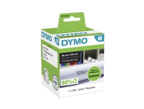 Adhesive tape/marking tape DYMO 99012 89x36mm 2 rolls