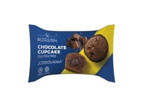 BEZGLUTEN Chocolate muffin with filling 60g (glut. free)