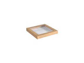 BIOPAK Box C96749 lid with window 225x228x30mm 100pcs (carton)