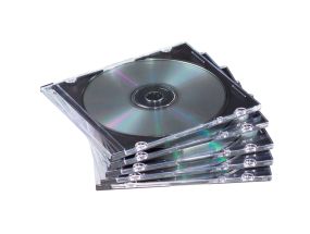 CD/DVD karp 1-le FELLOWES värvitu õhuke
