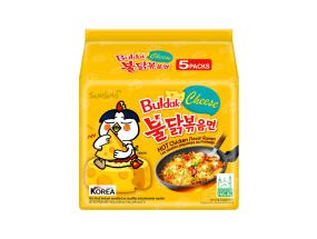 BULDAK Kiirnuudlid ramen vürtsikad, kana-juustu 700g (5x140g)	
