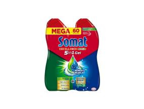 Nõudepesumasina geel SOMAT Excellence Anti-Grease 2x30pk 1,08L