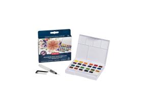 Akvarellvärvid Derwent 12v plastkarbis