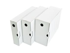 Arhiivikarp A4 6cm kokkuvolditav valge SMLT