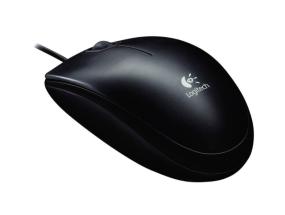 Arvutihiir juhtmega Logitech B100 must