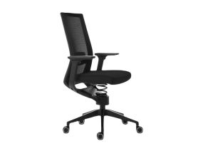 Компьютерный стул EVORA Active Work Chair, адаптивный, черный