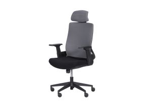 Computer chair/office chair CARMEN 7544 grey/black