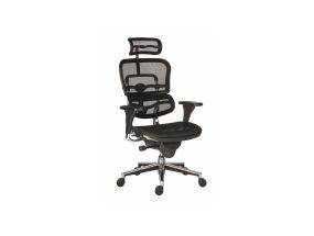 Computer chair/office chair ENJOY black mesh fabric ANTARES