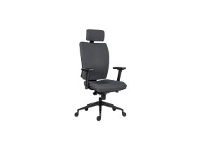 Computer chair/office chair Gala 1580 Syn Alu black ANTARES