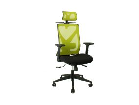 Офисный стул MIKEчерный/зеленый