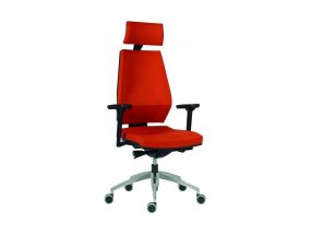 Computer chair/office chair SYN Motion ANTARES with headrest, red