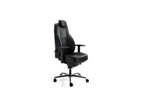Computer chair/office chair TC FREE B1 24/7 - black leather
