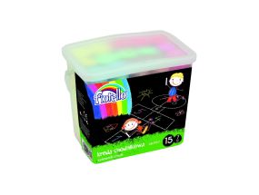 Sidewalk chalk GR-F15-7 Fiorello 7 colors 15 pc