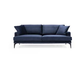 Papira 3 Seater - Navy Blue