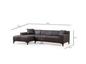 Petra L Corner - Anthracite