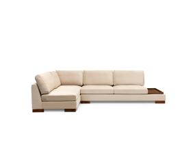 Tulip Corner Left Without Pouf - Beige