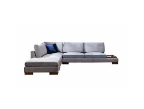 Tulip Corner Left Without Pouf - Dark Grey