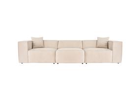 Lora 3 Seater - Cream