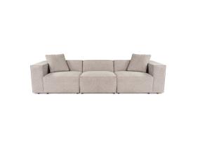 Lora 3 Seater - Mocha