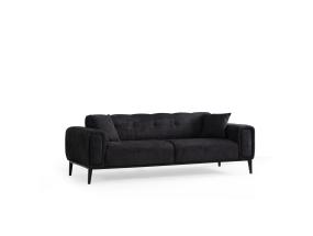 Athena 3 Seater - Black