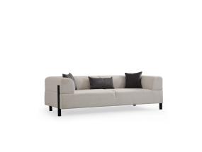 Gio 3 Seater - White