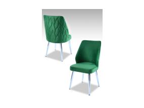 Pufi - Green, Chrome