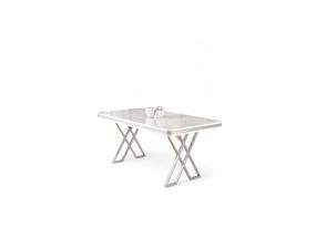 Vals - White Marble, Chrome