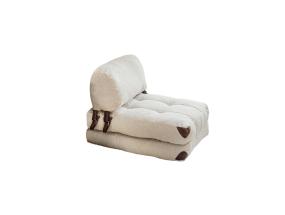 Diivan Fold Teddy - Cream