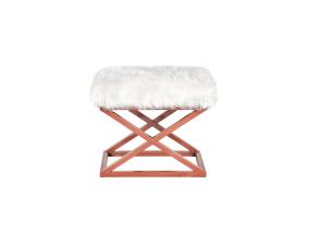 Capraz Plush - Copper, White
