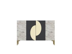 Afra KM120 - Anthracite, Gold